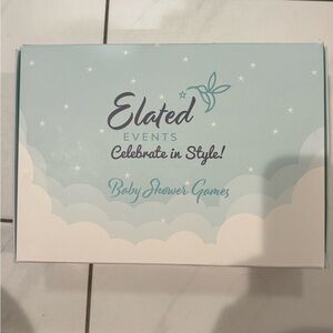 Baby Shower Games Set Cottage Core Animals